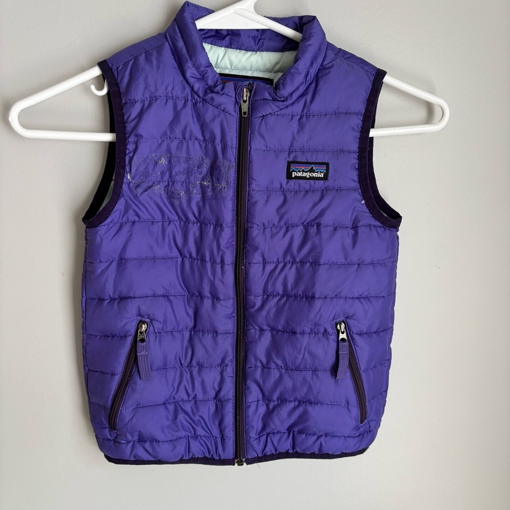 Patagonia baby down sweater vest size 3T